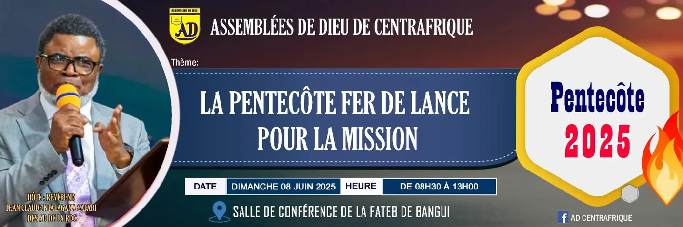 Célébration de la pentecôte 2025